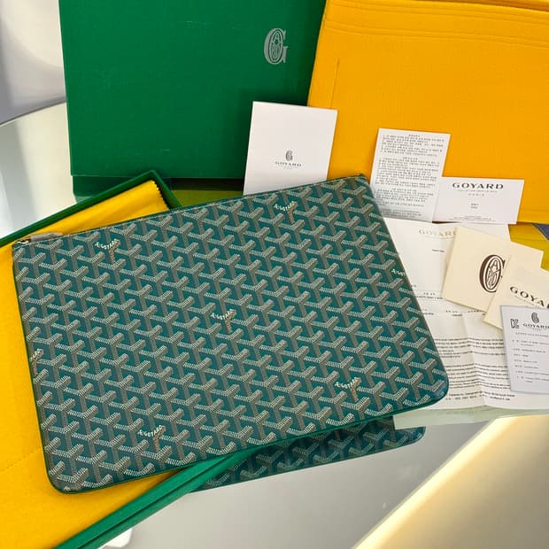 [정품] 고야드 mgm 그린 세나 클러치 