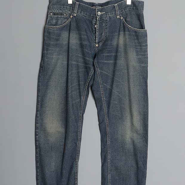 DOLCE&GABBANA Washing Denim Pant (35)
