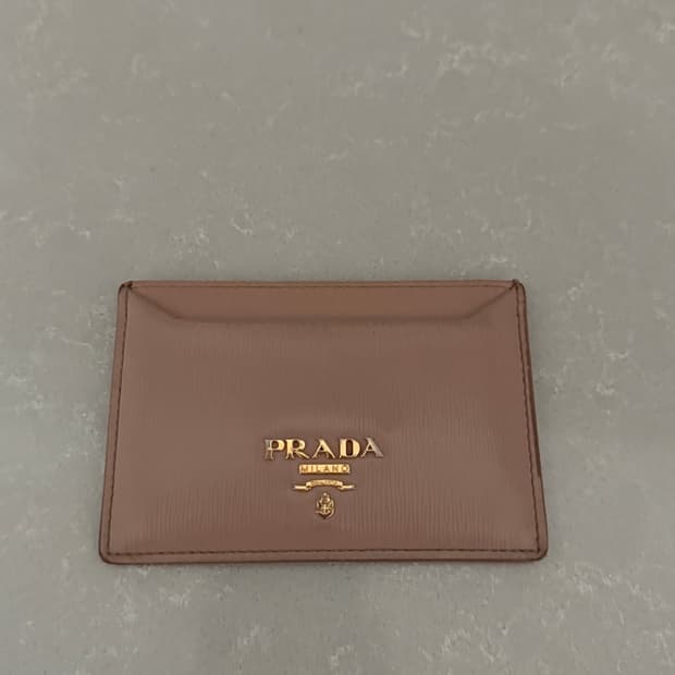 프라다 카드지갑