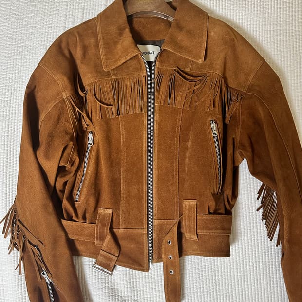 노앙 자켓 스웨이드 M