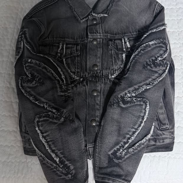 Thug club 트라이벌 블랙 자켓