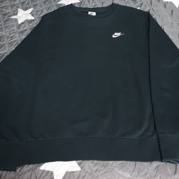 나이키 클럽크루 맨투맨 블랙 (L) BV2667-010