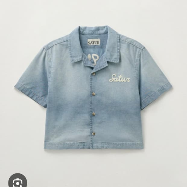 (25년) 세터 본 보야지 데님 셔츠 라이트 블루 SATUR
