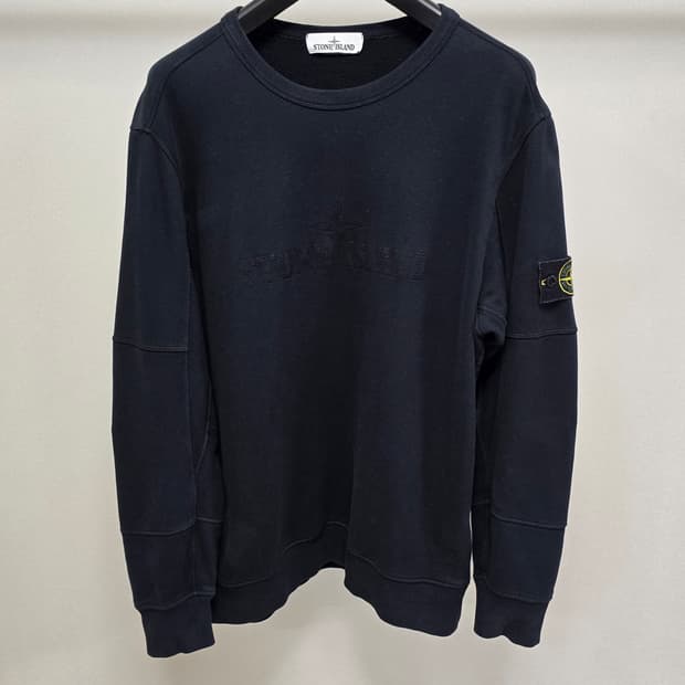 스톤아일랜드 로고 맨투맨 xl사이즈 105 판매