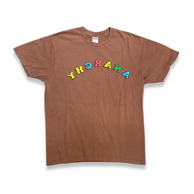 Supreme x Jamie Reid 아나키 티셔츠 L