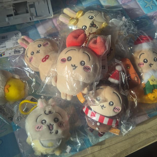 먼작귀 치이카와 꽃게 우사기 카니 크리스마스 진저맨 우라야하보즈 베이비