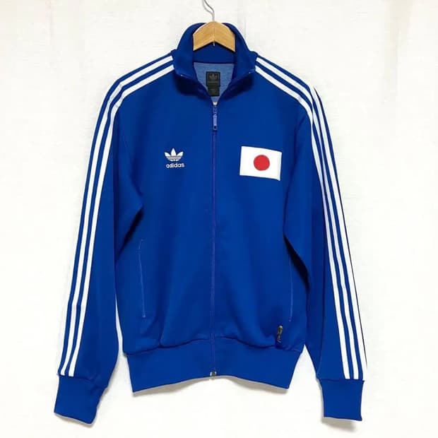 대장급 아디다스 일본 국가대표 2006 독일 월드컵 트랙탑 져지 블루