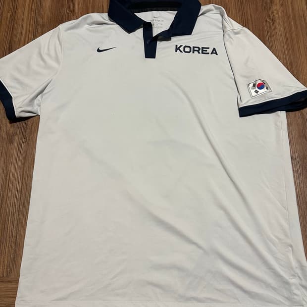 대한민국 농구 국가대표 나이키 반팔 카라티