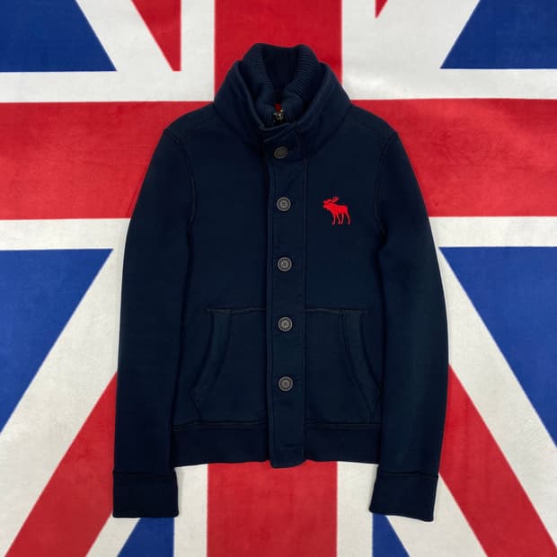 아베크롬비 하이넥 버튼자켓  S