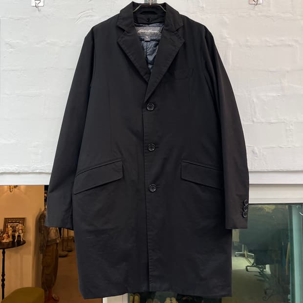 Eddie Bauer 라이너 체스터 트렌치 코트 Men M