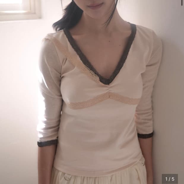 당일배송) 인앤양인하모니 레이스탑 핑크