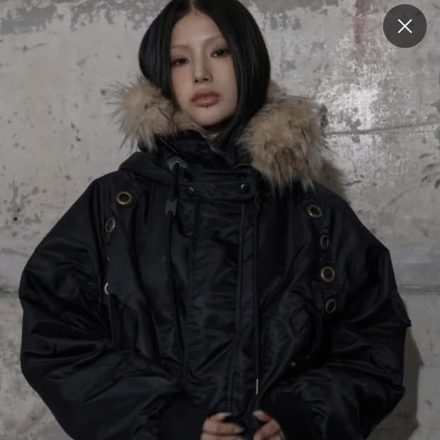 팬시클럽 아일릿 민주 블루종 택있는 새거