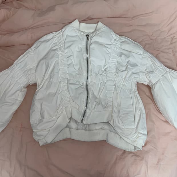 빈티지 디자인 패딩 스트릿힙합그런지갸루