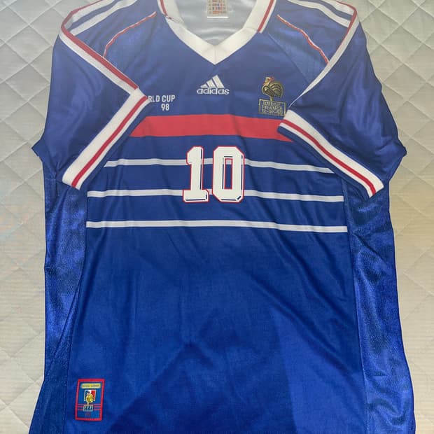 1998 국대 프랑스 유니폼 지단 2XL