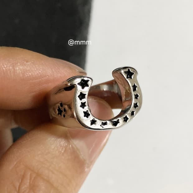 웨스턴 말발굽 반지 링