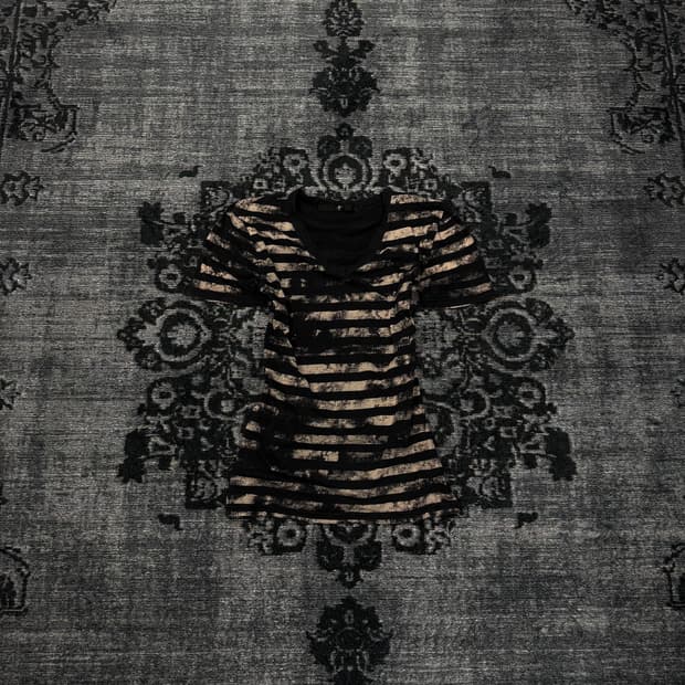 No id 00s vkei stripe top