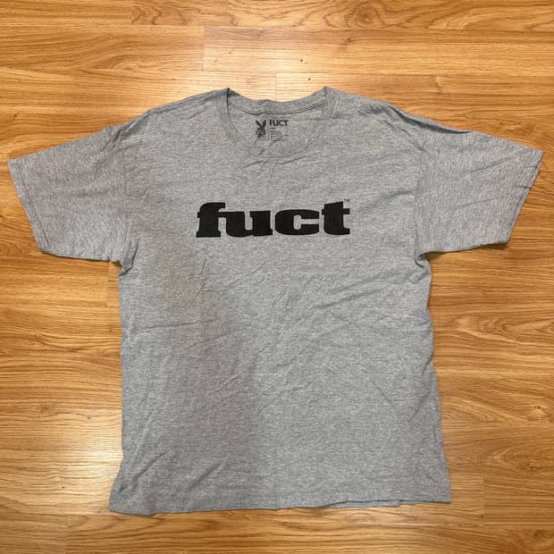 00s Fuct 퍽트 빈티지 그레이 티셔츠 L 사이즈 
