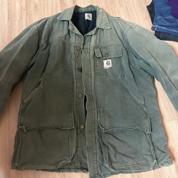 칼하트 덱 필드자켓(올리브)