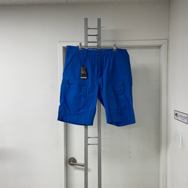 알마니 익스체인지 블루 반바지 36
