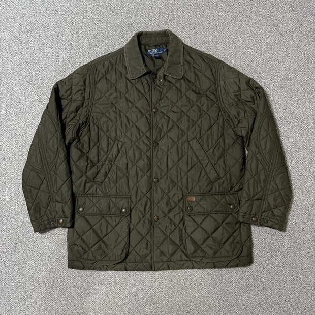 폴로 랄프로렌 퀄팅 자켓 남성용 L