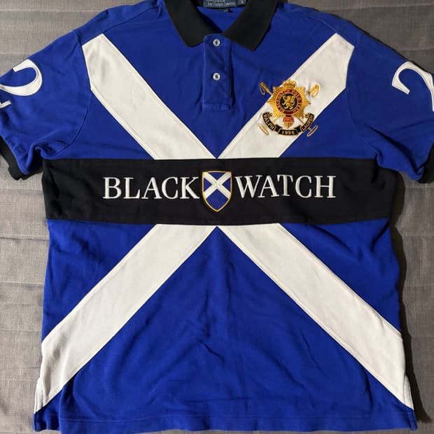 폴로 치프키프 블랙와치 pk 카라티