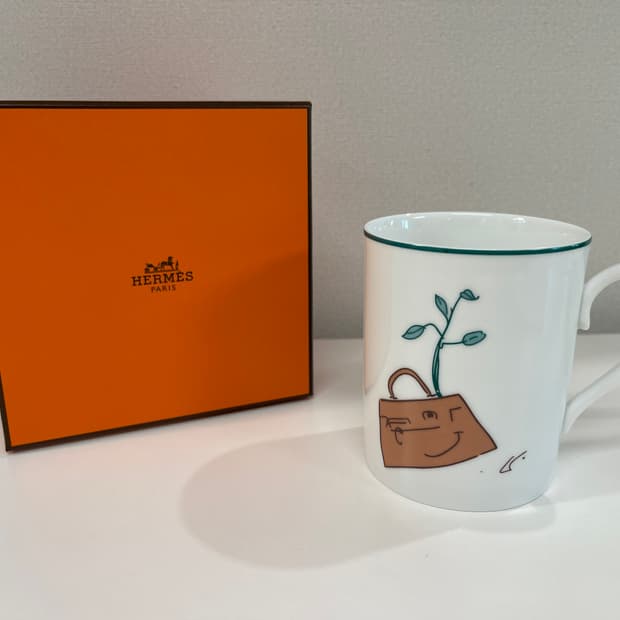 에르메스 캘리백 한정판 머그컵 1P 세트 HERMES