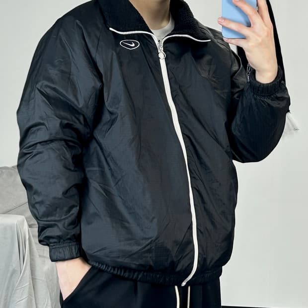 나이키 빅스우시 리버시블 후리스 자켓 M  