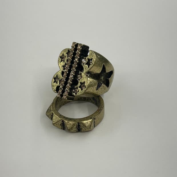 골드스터드 링세트