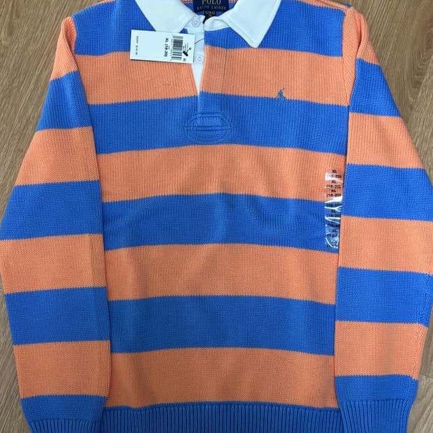 폴로 보이즈 럭비니트 XL