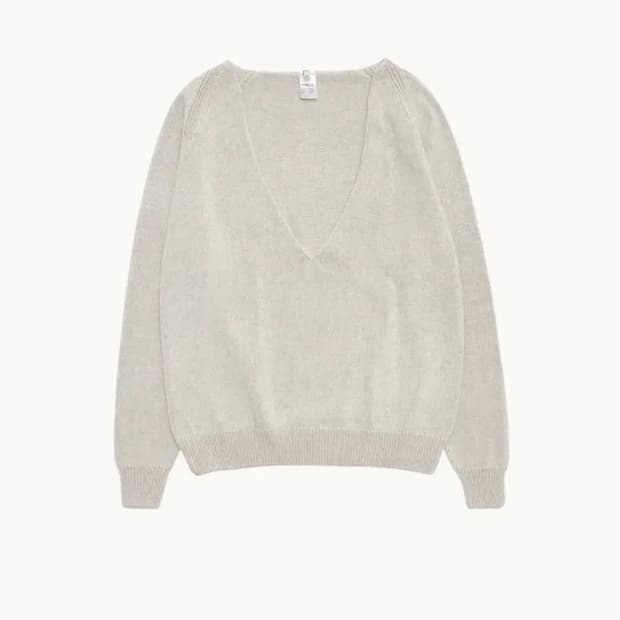 베이스레인지 브이넥 니트 soar v neck
