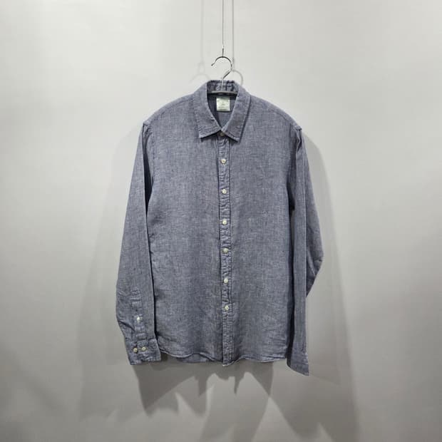 브룩스브라더스 린넨100% 셔츠 S 