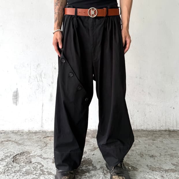 Yohji Yamamoto Botton Slacks