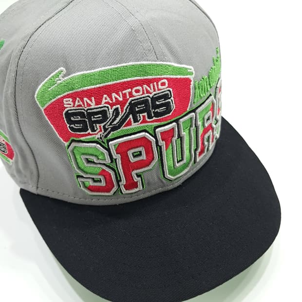 레어 빈티지 90s 뉴에라 Spurs 투톤 볼캡 P1309