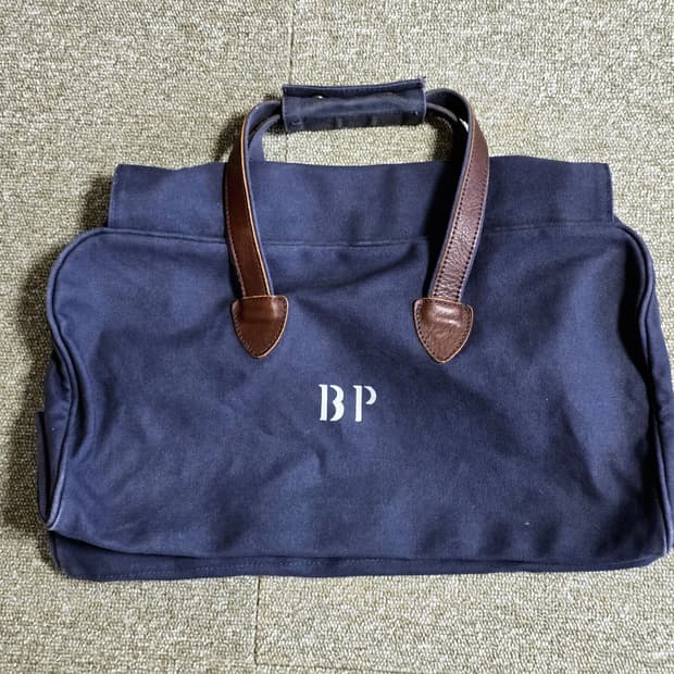 타임원클로딩 엣라코 부처프로덕츠 보스턴백 엣라스트 로고 메신저백 가방