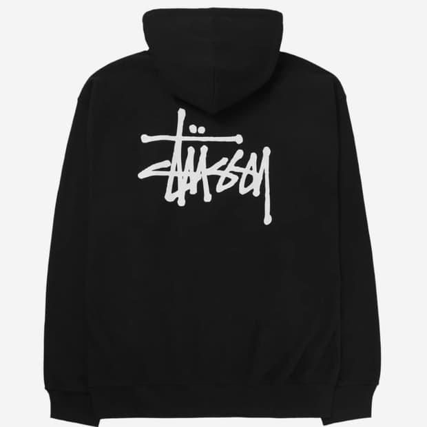 스투시 베이직 후드집업 XL