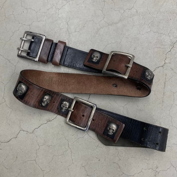 디스퀘어드2 소가죽 멀티 버클 벨트