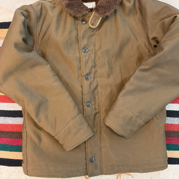 프리휠러스 덱자켓 N-1 44 레드 카키 판매합니다. 