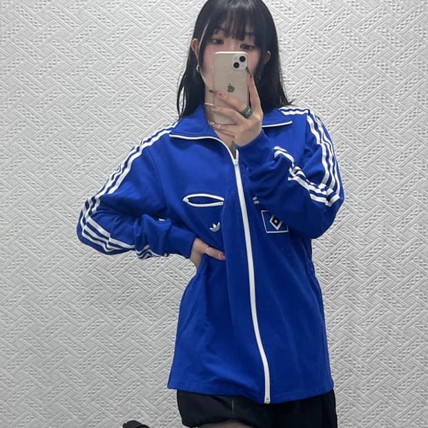 아디다스 올드스쿨 레트로 함부르크 져지 집업 100 C12116