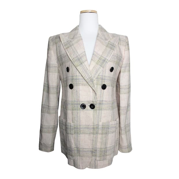 이자벨 마랑 버터옐로 실크린넨 자켓 66