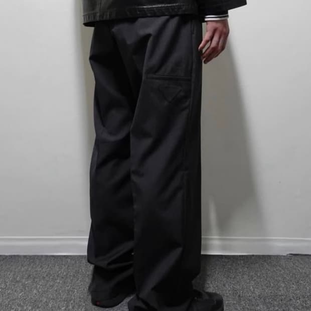 프라다 스태프 울 트라우져