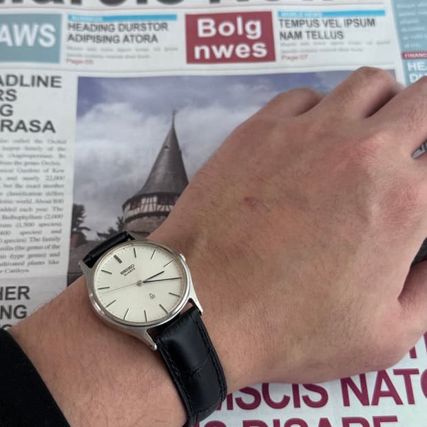 세이코 Seiko 쿼츠 래더