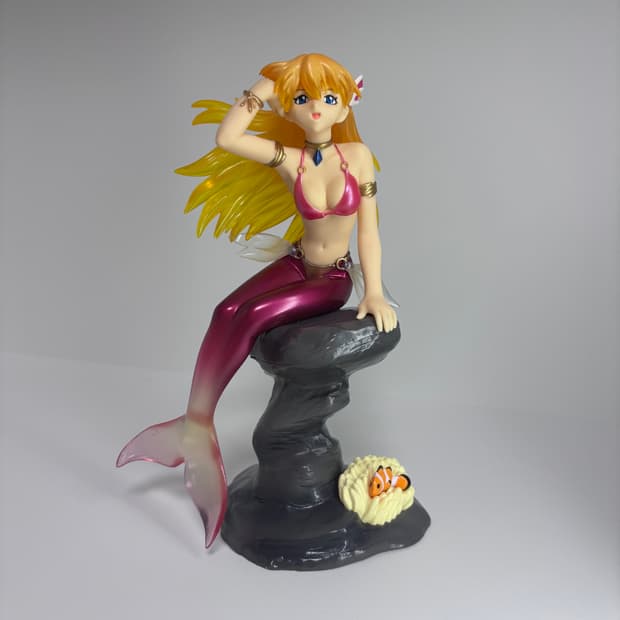 에반게리온 머메이드 인어 아스카 피규어