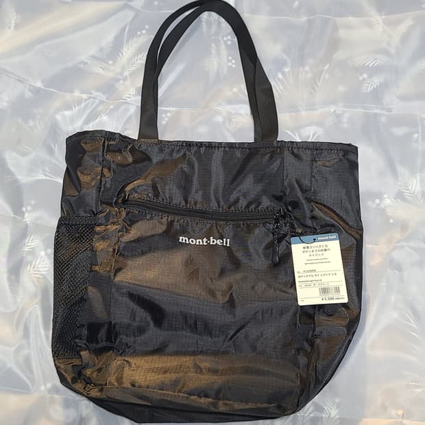 (새제품) 몽벨 mont-bell 초경량 14L 토트백/ 에코백