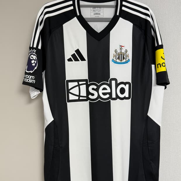 24-25 뉴캐슬 HOME 유니폼 이삭 마킹 XL