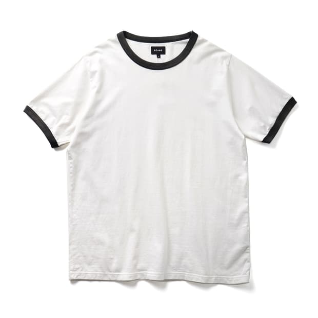BEAMS Fade Loose Fit Ringer Tee
