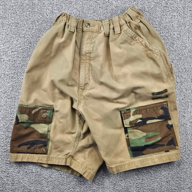 칼하트 포켓 밴딩커스텀 코튼 카펜터 워크 쇼츠 ( 48" )/ 11643