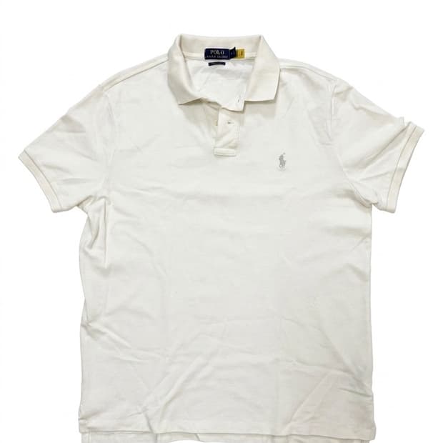 폴로랄프로렌 클래식 핏 폴로 셔츠 / 화이트아이보리 