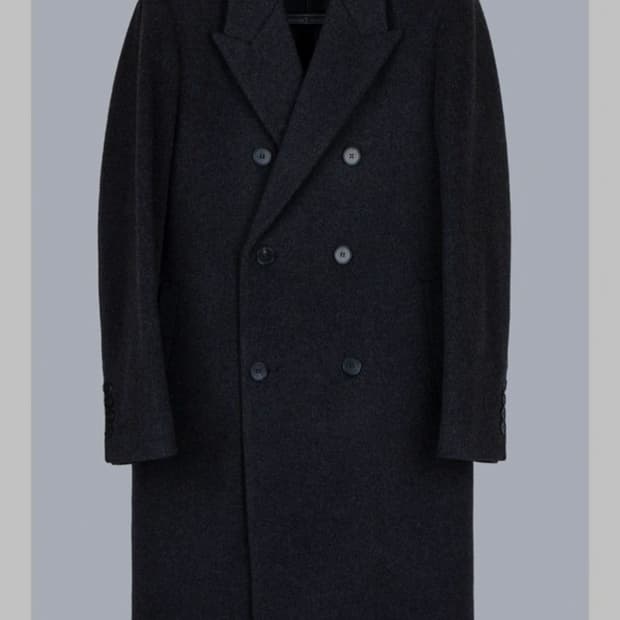 레가시 legacy 차콜 캐시미어 30 스탠다드핏 더블 코트