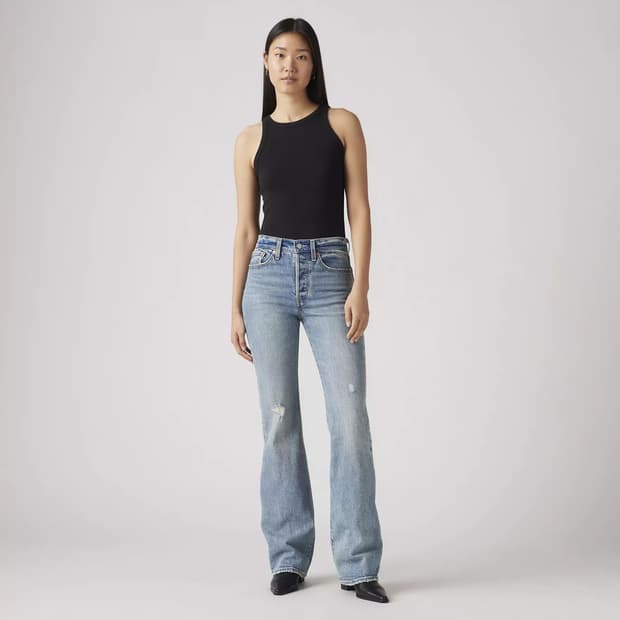 [새상품-리바이스 프리미엄] 여성 웨지 부츠컷 팬츠