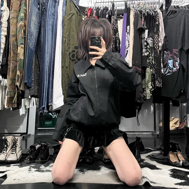 미즈노 블랙 자켓
